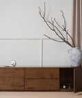 Gatsby 2 Door 2 Drawer Entertainment Unit (Walnut)