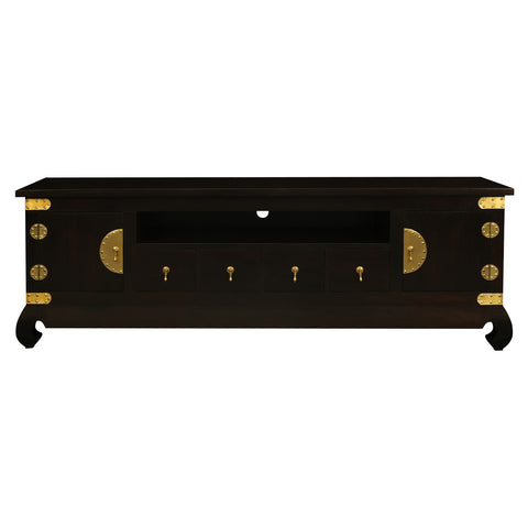 Dynasty 2 Door 4 DVD Drawer Low Entertainment Unit