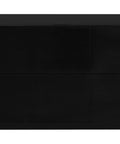Hudson 2 Drawer Bedside Table (Black)