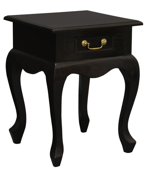 Queen Ann 1 Drawer Lamp Table