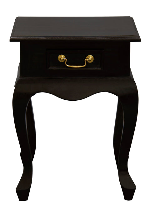 Queen Ann 1 Drawer Lamp Table