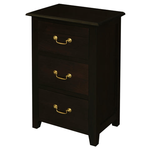 Tasmania 3 Drawer Lamp Table