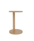 Stockholm Round Laptop/Side Table (Natural)