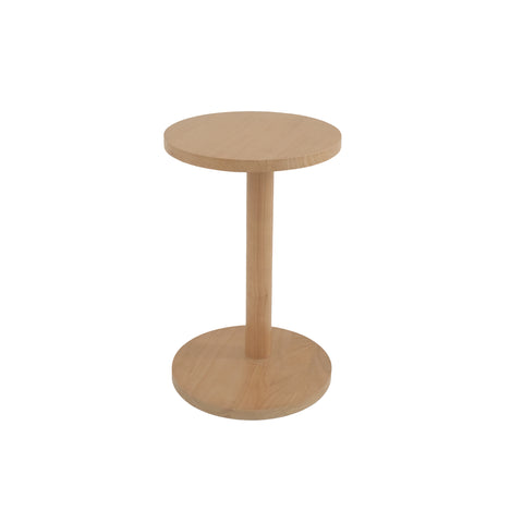 Stockholm Round Laptop/Side Table (Natural)