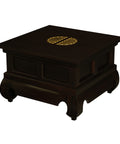 Dynasty Lamp Table 60 x 60 cm (Chocolate)