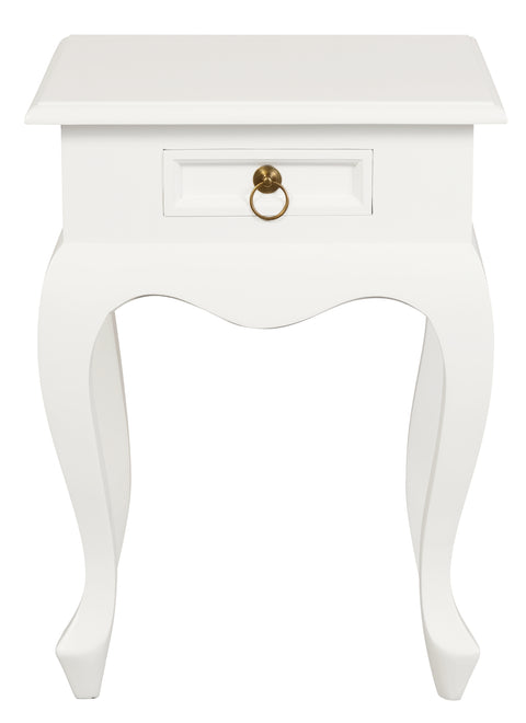 Queen Ann 1 Drawer Lamp Table