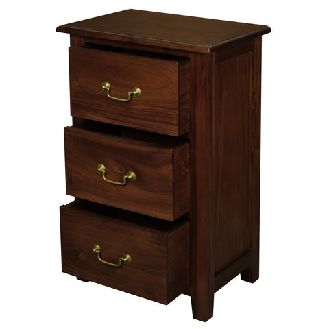 Tasmania 3 Drawer Lamp Table