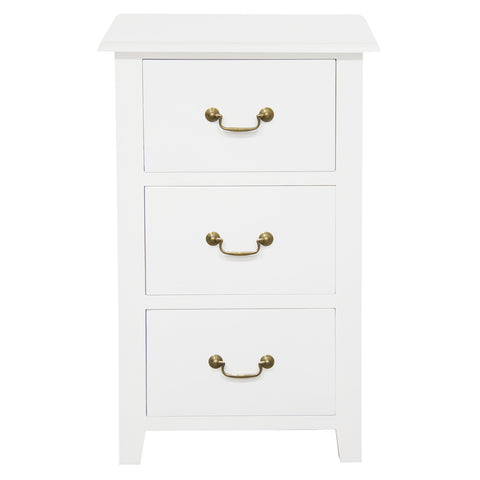 Tasmania 3 Drawer Lamp Table