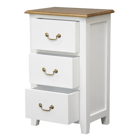 Tasmania 3 Drawer Lamp Table