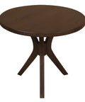 Gatsby Round Side Table - Large (Walnut)