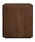 Adelle 1 Door Lamp Table (Walnut)