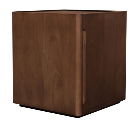 Adelle 1 Door Lamp Table (Walnut)
