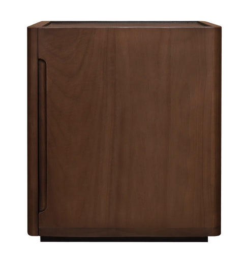 Adelle 1 Door Lamp Table (Walnut)