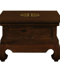 Dynasty Lamp Table 60 x 60 cm (Mahogany)