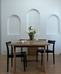 Margeaux 6 Seater Dining Table (Natural)