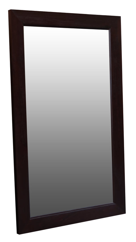 Ascot Solid Mahogany Timber Frame Mirror 160 x 100 cm