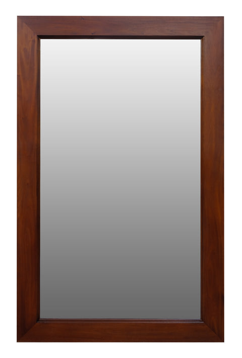 Ascot Solid Mahogany Timber Frame Mirror 160 x 100 cm