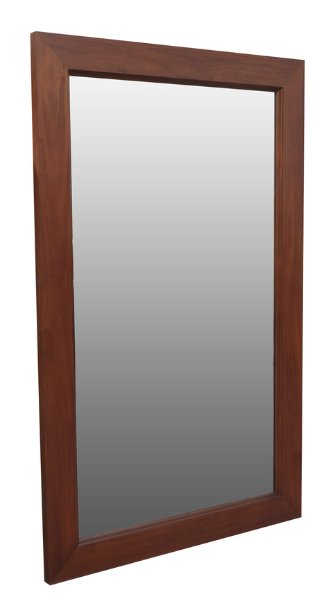 Ascot Solid Mahogany Timber Frame Mirror 160 x 100 cm