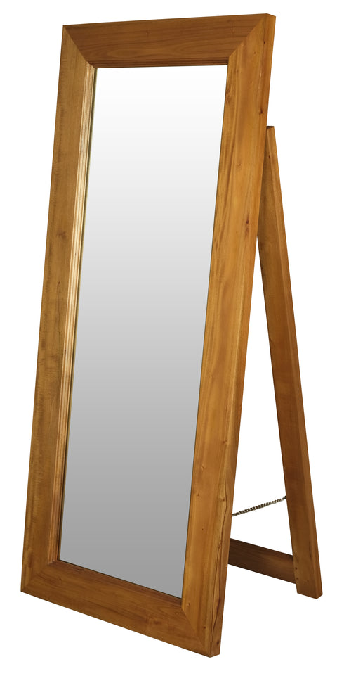 Manhattan Solid Mahogany Timber Wall Mirror