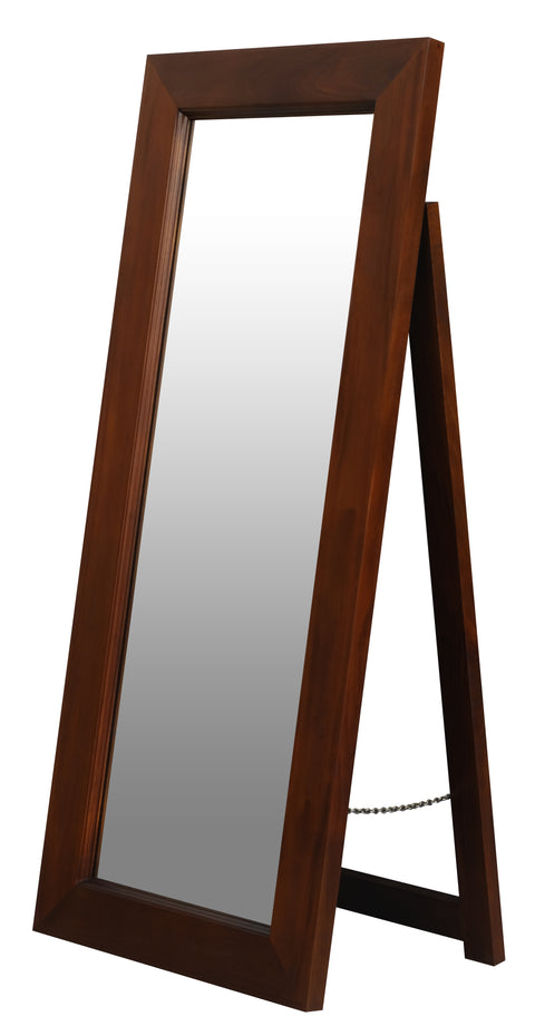 Manhattan Solid Mahogany Timber Wall Mirror