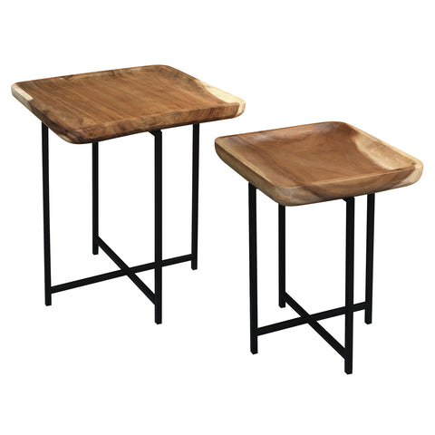 León Tray Nesting Table