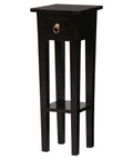 Tasmania 1 Drawer Plant Stand (Chocolate)