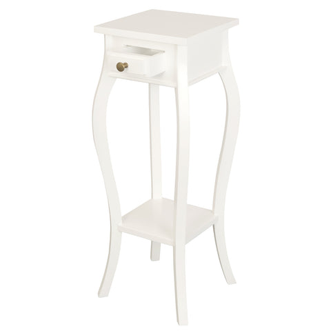 Queen Anne 1 Drawer Plant Stand
