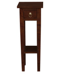 Tasmania 1 Drawer Plant Stand (Mahogany)