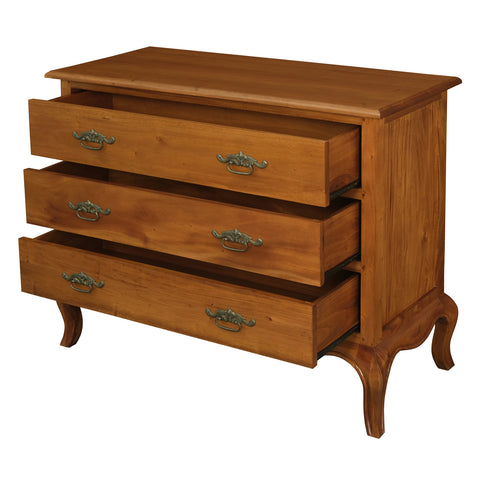 French Provincial 3 Drawer Dresser