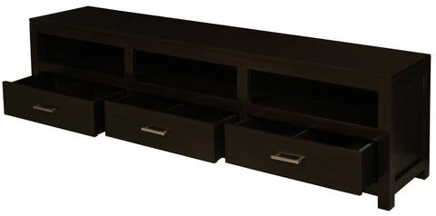 Paris 3 Drawer Low Entertainment Unit