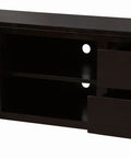 Amsterdam 4 Drawer Entertainment Unit (Chocolate)