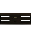Paris 2 Middle Drawer Entertainment Unit (Chocolate)