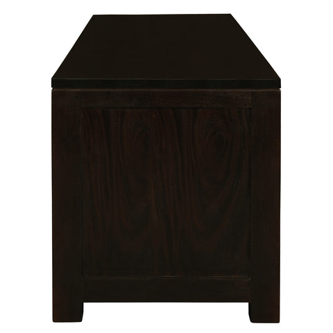 Paris 2 Middle Drawer Entertainment Unit (Chocolate)