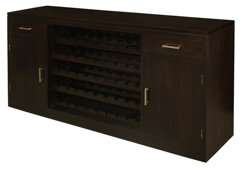 Paris 2 Door 2 Drawer Wine Rack