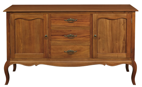 French Provincial 2 Door 3 Drawer Buffet