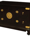Dynasty 2 Door 4 Drawer Buffet (Chocolate)