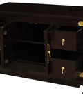 Dynasty 2 Door 4 Drawer Buffet (Chocolate)