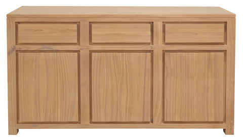 Amsterdam 3 Door 3 Drawer Buffet - Mindi Timber