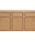 Amsterdam 3 Door 3 Drawer Buffet (Natural)