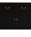 Queen Ann 4 Door 4 Drawer Buffet (Chocolate)