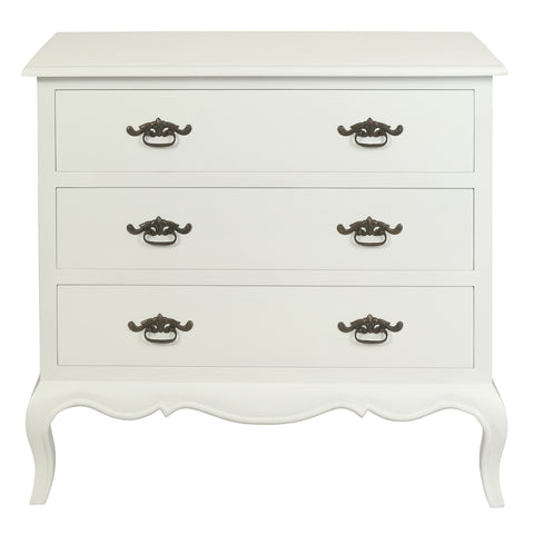 French Provincial 3 Drawer Dresser