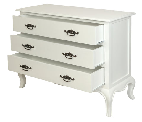 French Provincial 3 Drawer Dresser