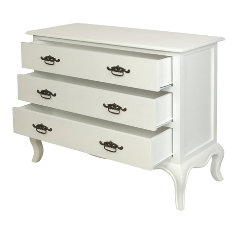 French Provincial 3 Drawer Dresser