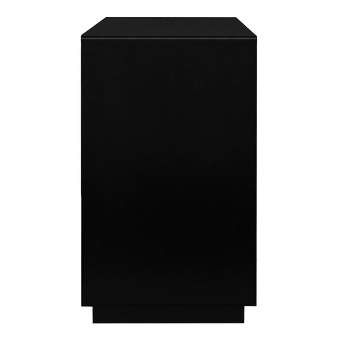 Oslo 3 Drawer Chest of Drawers (Black)
