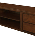 Amsterdam 4 Drawer Entertainment Unit (Mahogany)