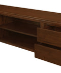 Amsterdam 4 Drawer Entertainment Unit (Mahogany)