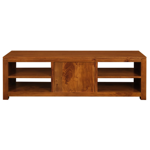 Paris 2 Middle Drawer Entertainment Unit (Light Pecan)