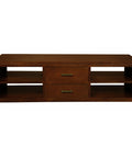 Paris 2 Middle Drawer Entertainment Unit (Mahogany)