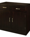 Paris 2 Door 2 Drawer Buffet (Chocolate)