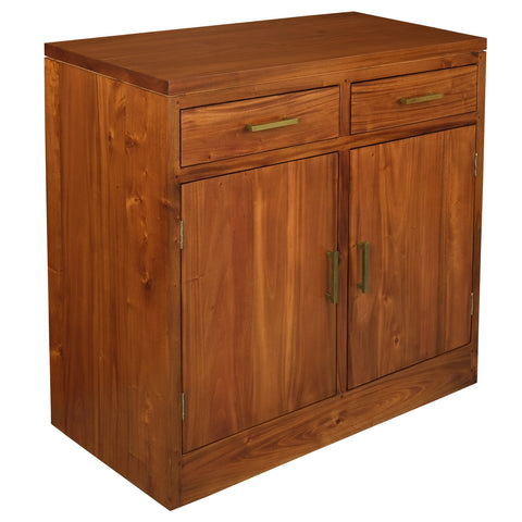 Paris 2 Door 2 Drawer Buffet (Light Pecan)